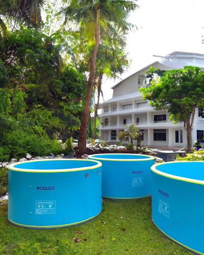 Круглый надувной бассейн IPOOLGO PVC