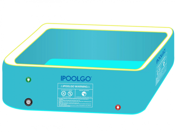 Прямоугольный надувной бассейн IPOOLGO PVC